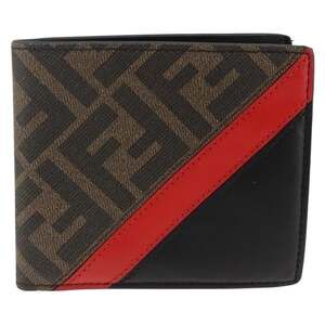 Fendi Zucca Wallet Black